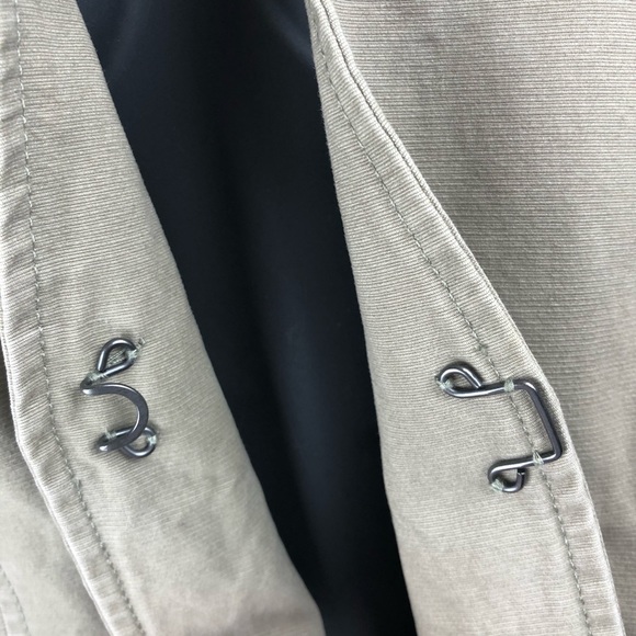 ISAAC MIZRAHI for Target tan bomber jacket coat L - Picture 5 of 11